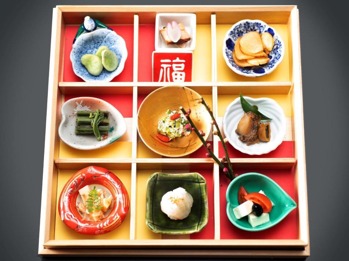 Minoya Hotel Yahiko Bagian luar foto