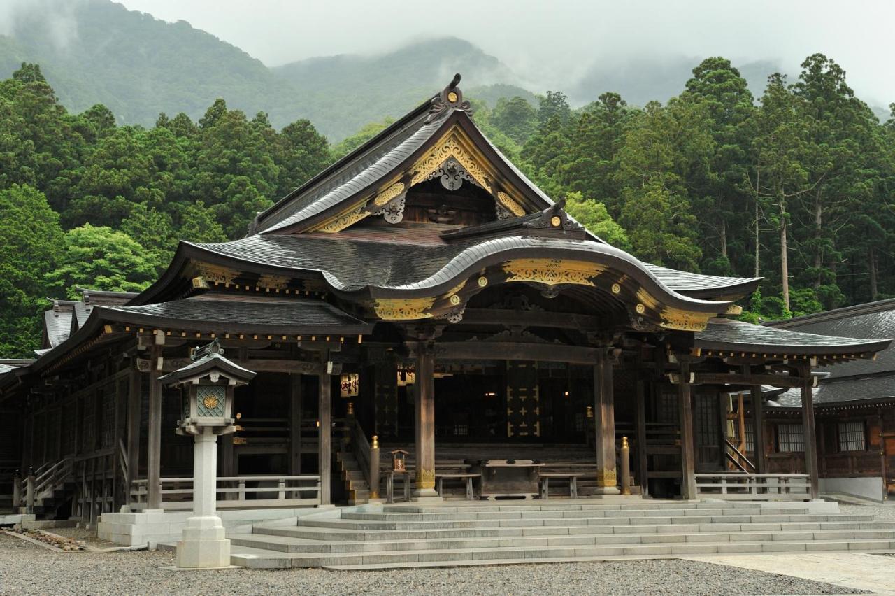 Minoya Hotel Yahiko Bagian luar foto